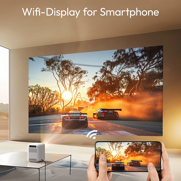 BYINTEK Full HD Mini proyector LOVE U4 1080P 4K Video 5G WIFI Android enfoque automático proyectores inteligentes portátiles cine en casa 14