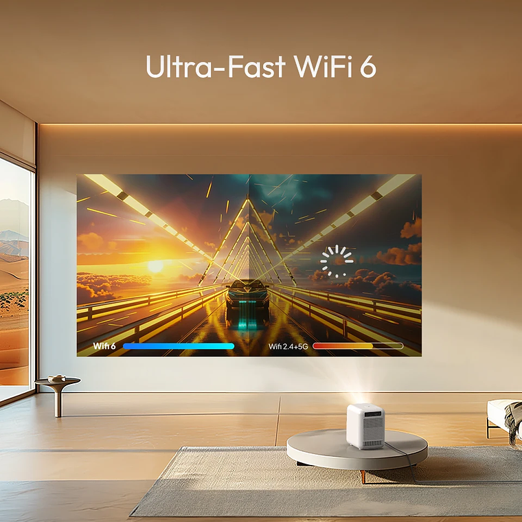 BYINTEK Full HD Mini proyector LOVE U4 1080P 4K Video 5G WIFI Android enfoque automático proyectores inteligentes portátiles cine en casa 15