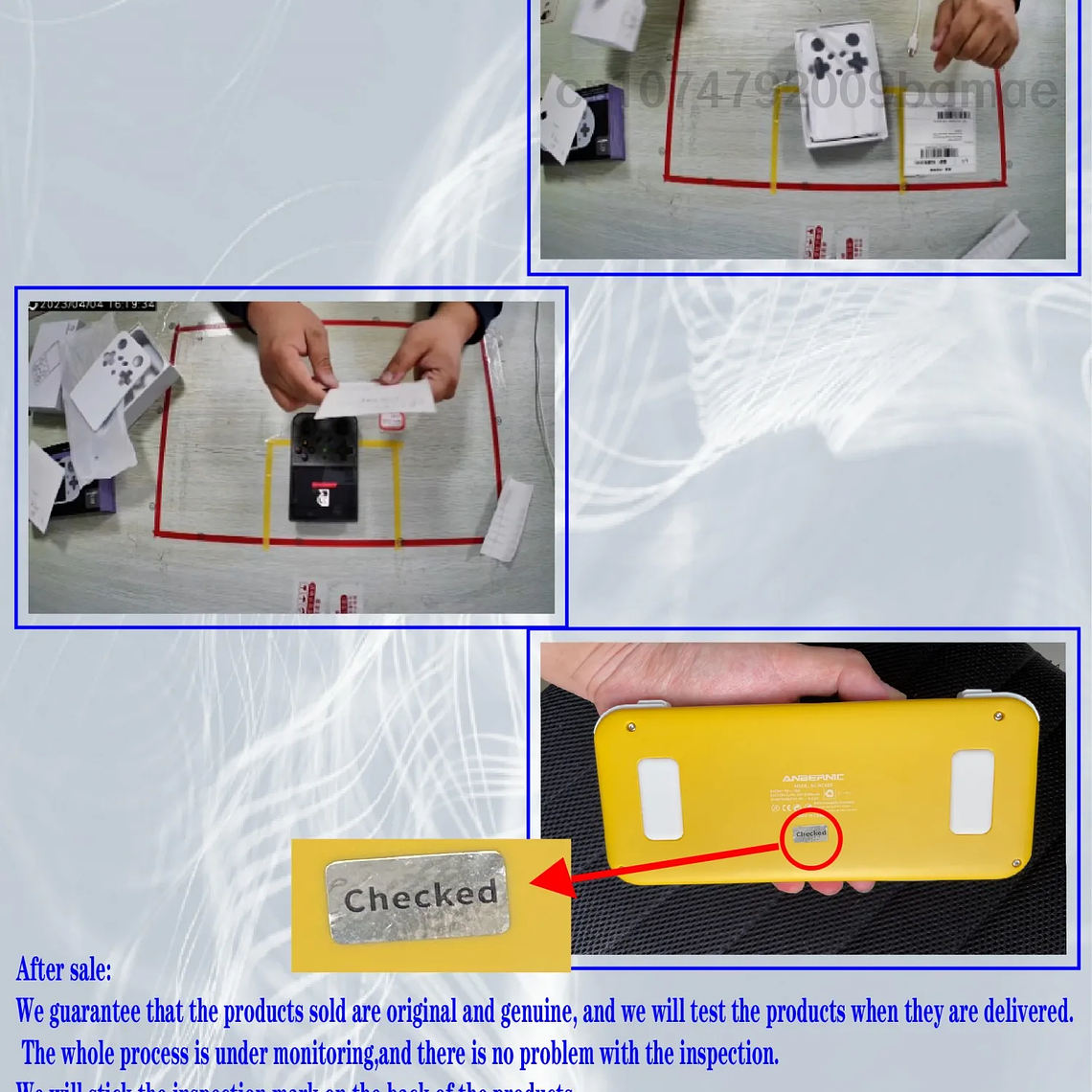 TARJETA TF PARA ANBERNIC RG 406V Consola de juegos portátil RG406V 4 