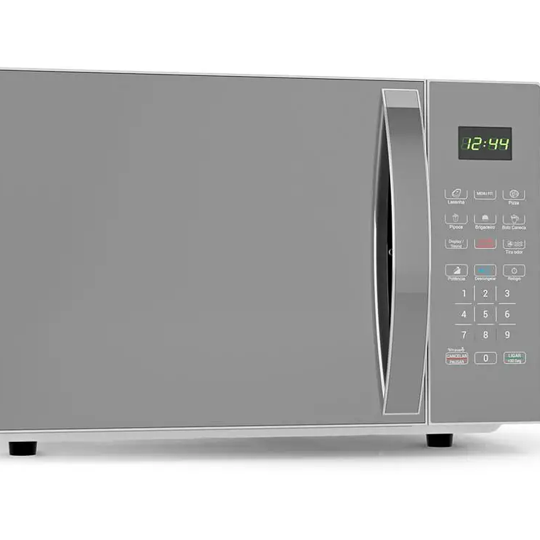 Microondas Philco 25L Plata Espejo PMO28S - 110V 4