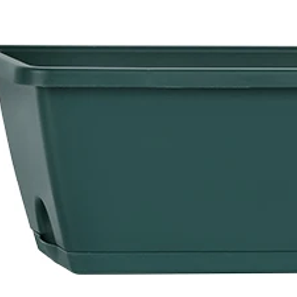 Cama de jardín elevada de plástico 43x17x29 |   Ruedas+almacenamiento |   Macetero exterior elevado para verduras y flores |   Patio trasero/Patio/balcón 13