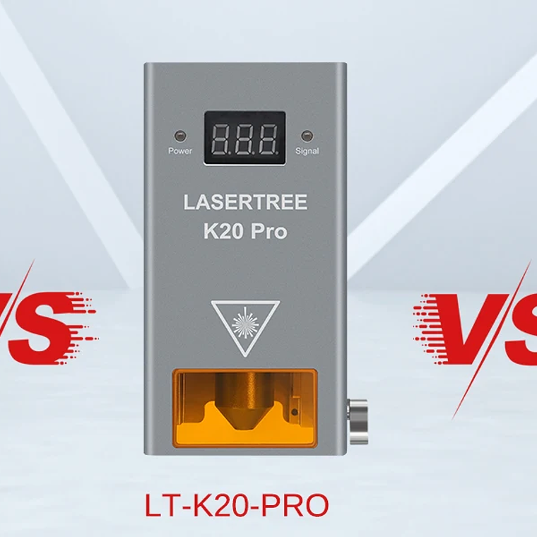 Árbol láser de alta potencia, cabezal láser de potencia óptica de 20W con asistencia de aire, módulo de luz azul TTL para herramienta de grabado de corte láser DIY 10