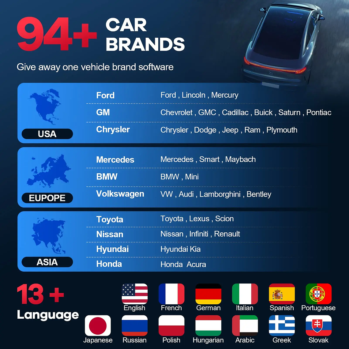 MUCAR BT200 & BT200 Pro Obd 2 herramientas de diagnóstico automotriz Mucar BT200 Bluetooth obd2 escáner Auto todos los sistemas diagnóstico 15 reinicio herramienta mecánica 4