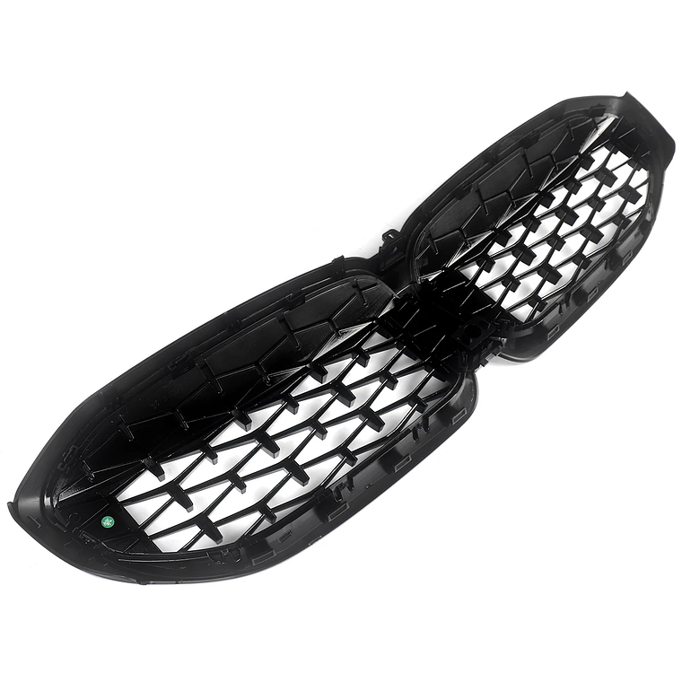 MAGICKIT para BMW Serie 3 G20 Berlina/G21 Estate 2018-2021 parrilla delantera de riñón con accesorios de coche negro brillante 15