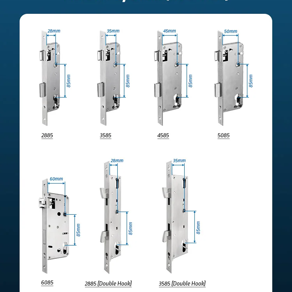 Cerradura biométrica de aluminio con aplicación Ttlock de Brasil, manija de puerta con huella dactilar Aleax, cerradura Digital sin llave para cerradura inteligente deslizante de vidrio 16