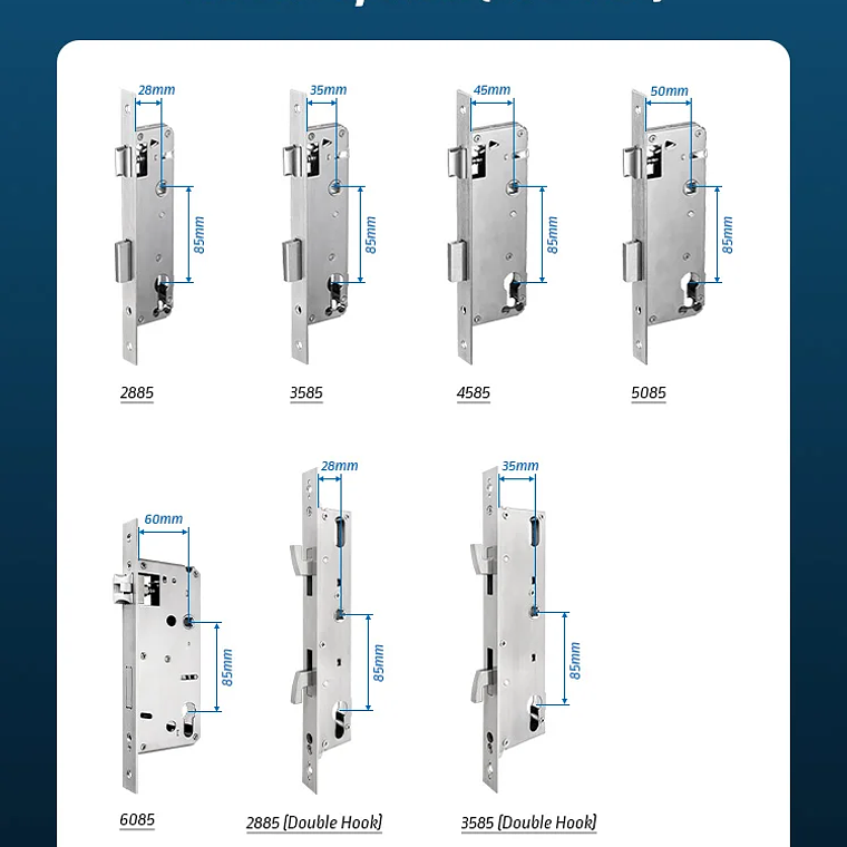 Cerradura biométrica de aluminio con aplicación Ttlock de Brasil, manija de puerta con huella dactilar Aleax, cerradura Digital sin llave para cerradura inteligente deslizante de vidrio 16
