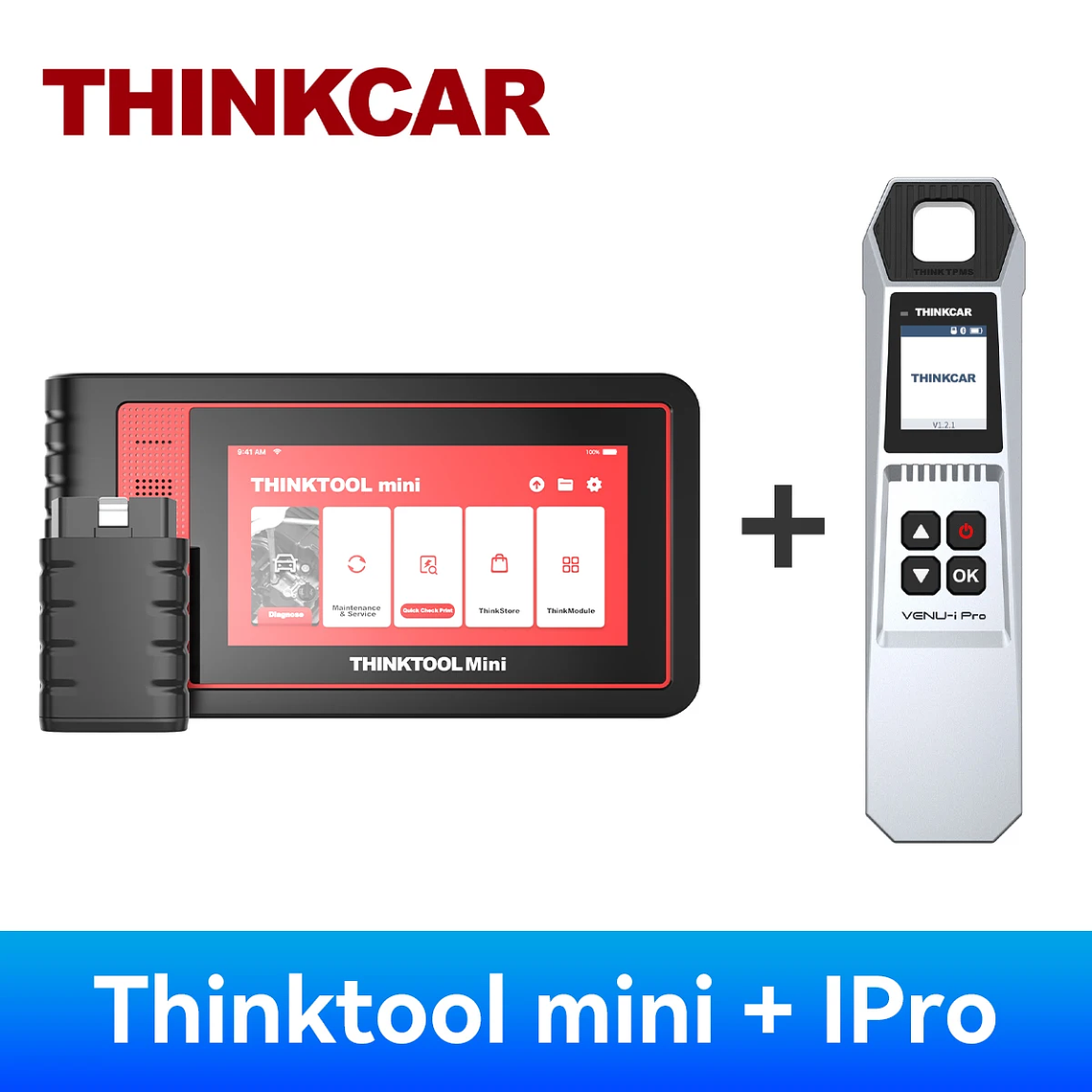 THINKCAR THINKTOOL MINI 2 CANFD Herramientas de diagnóstico automático para automóviles Escáner OBD2 Herramienta de escaneo bidireccional 28 restablecimientos Diagnóstico completo del sistema 8