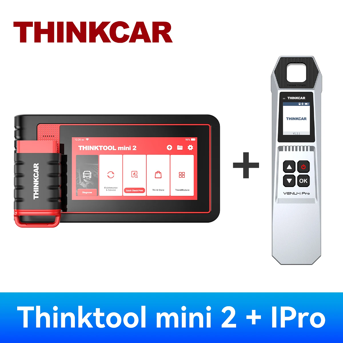 THINKCAR THINKTOOL MINI 2 CANFD Herramientas de diagnóstico automático para automóviles Escáner OBD2 Herramienta de escaneo bidireccional 28 restablecimientos Diagnóstico completo del sistema 10