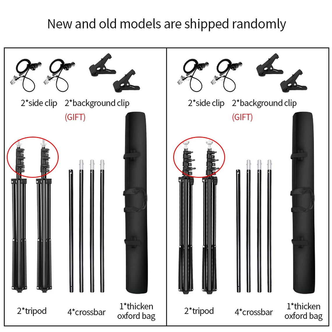 Sistema de Soporte para Fondos de Fotografía SH, Kit de Soporte para Telones de Fondo con Bolsa de Transporte para Fondos de Muselina, Papel y Lienzo 25