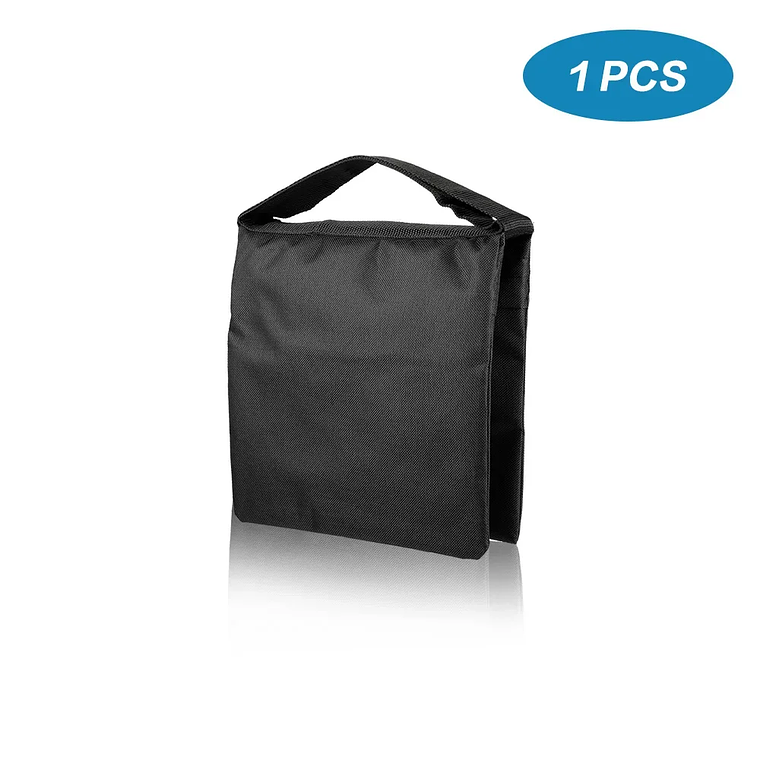 Sacos de arena negros para fotografía, para soporte de fondo, trípode de luz con brazo articulado para estudio fotográfico, saco de arena de alta resistencia 12