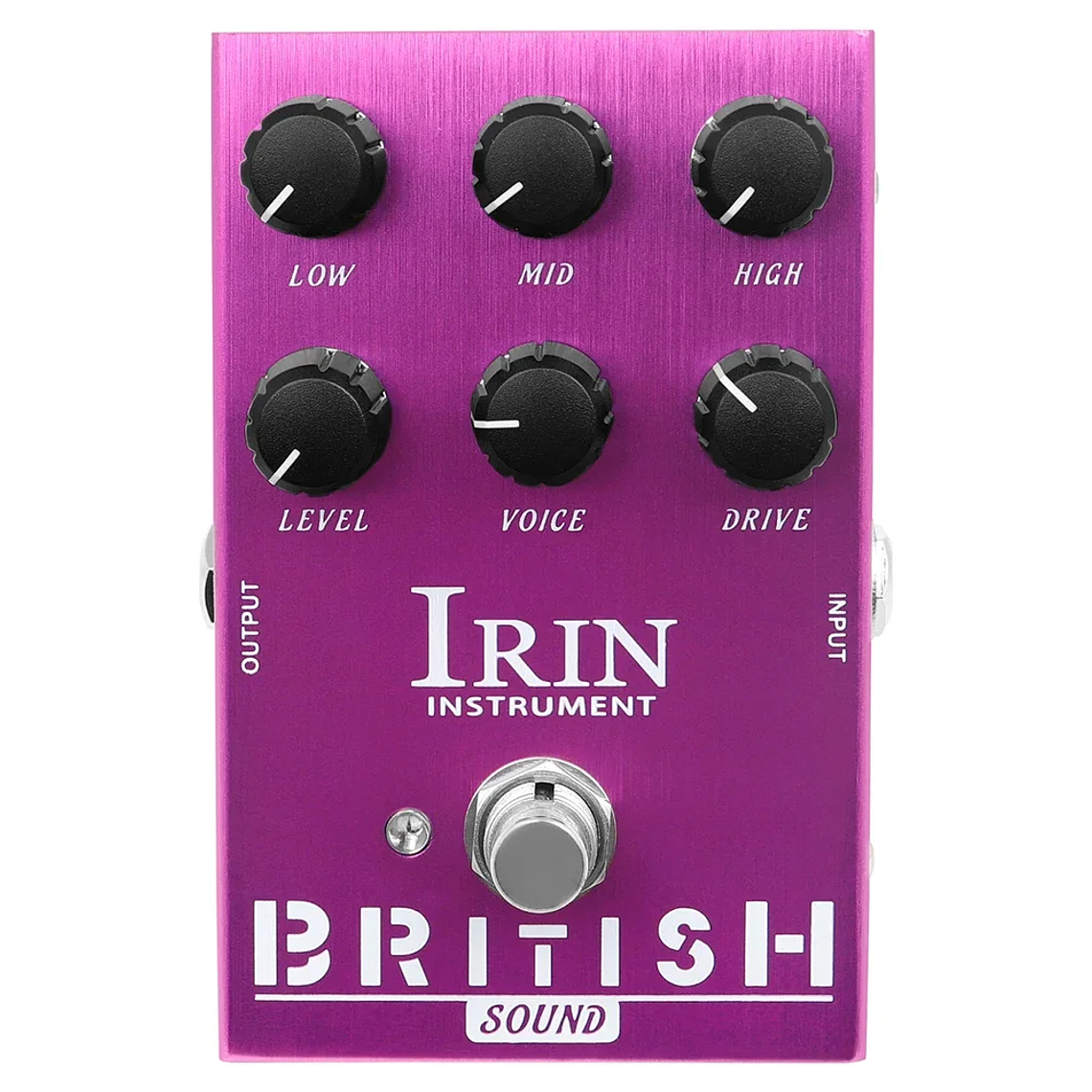 IRIN-Pedal de efecto de guitarra, altavoces de distorsión Overdrive, analógico, clásico, efecto Rock británico, Pedal de bajo eléctrico, True Bypass 26
