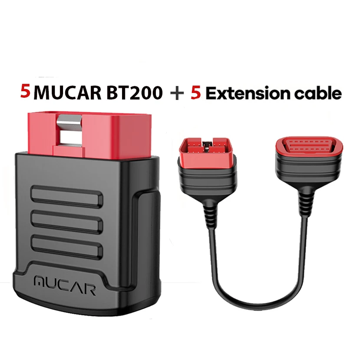 MUCAR BT200 & BT200 Pro Obd 2 herramientas de diagnóstico automotriz Mucar BT200 Bluetooth obd2 escáner Auto todos los sistemas diagnóstico 15 reinicio herramienta mecánica 7