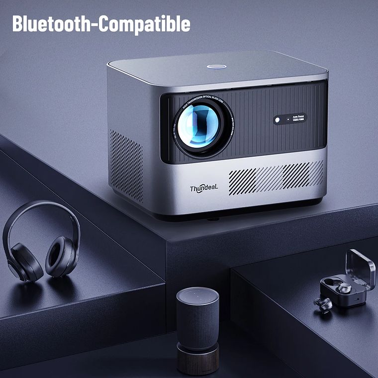 Proyector ThundeaL TDA6 Full HD 1080P, Video 4K, WiFi 5G, Proyector Android FHD TDA6W, Cine en Casa, Teléfono Inteligente 3D, Proyector Portátil 29