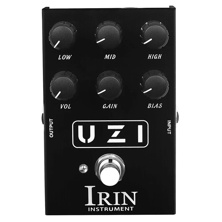 IRIN-Pedal de efecto de guitarra, altavoces de distorsión Overdrive, analógico, clásico, efecto Rock británico, Pedal de bajo eléctrico, True Bypass 30