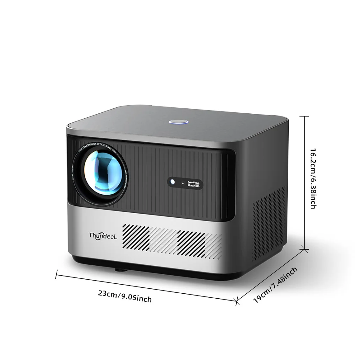 Proyector ThundeaL TDA6 Full HD 1080P, Video 4K, WiFi 5G, Proyector Android FHD TDA6W, Cine en Casa, Teléfono Inteligente 3D, Proyector Portátil 32