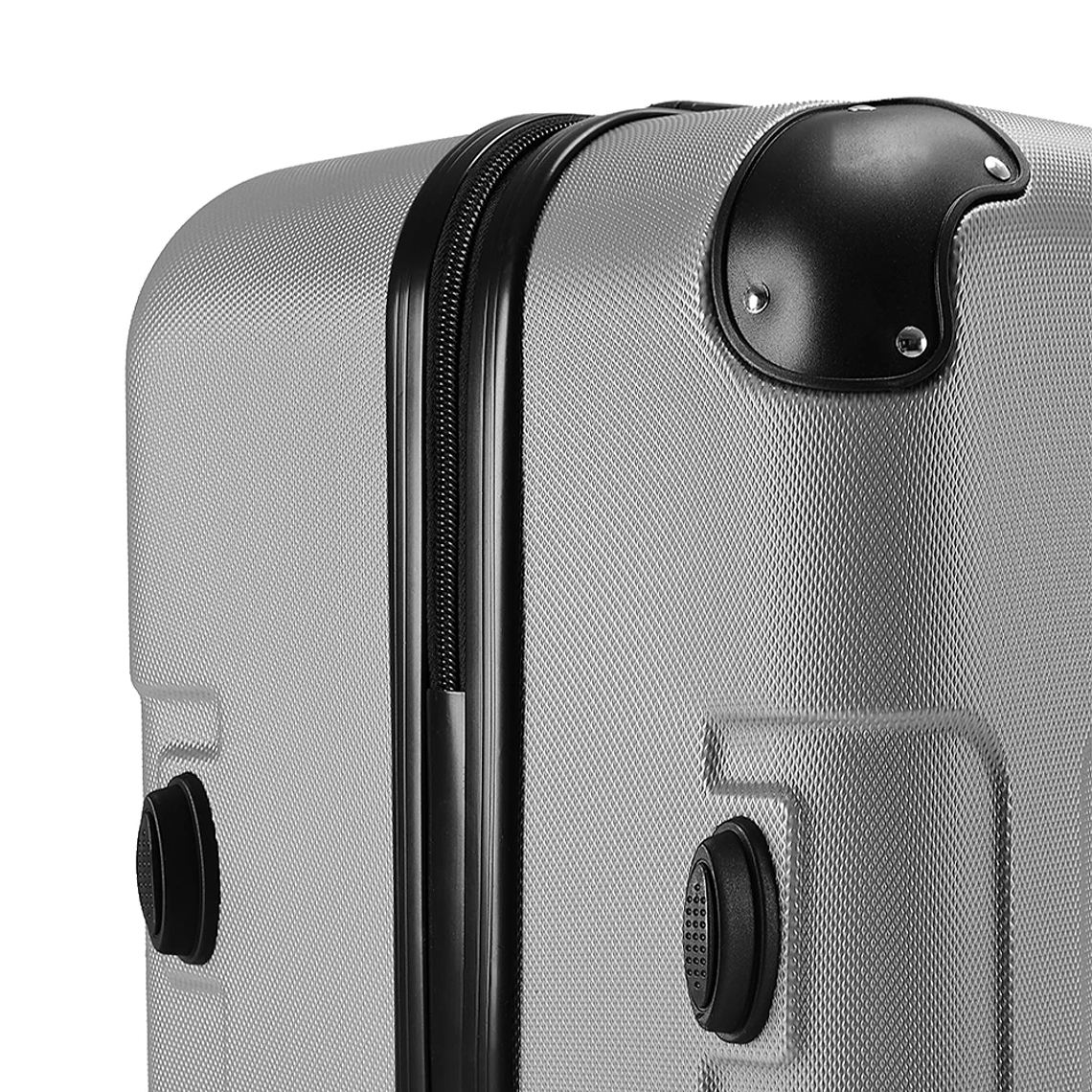 Maleta de viaje rígida, Maleta ligera con ruedas giratorias, 20