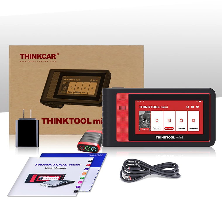 THINKCAR THINKTOOL MINI 2 CANFD Herramientas de diagnóstico automático para automóviles Escáner OBD2 Herramienta de escaneo bidireccional 28 restablecimientos Diagnóstico completo del sistema 21