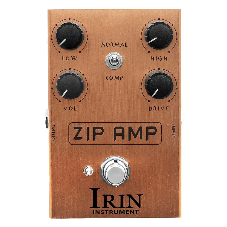 IRIN-Pedal de efecto de guitarra, altavoces de distorsión Overdrive, analógico, clásico, efecto Rock británico, Pedal de bajo eléctrico, True Bypass 34