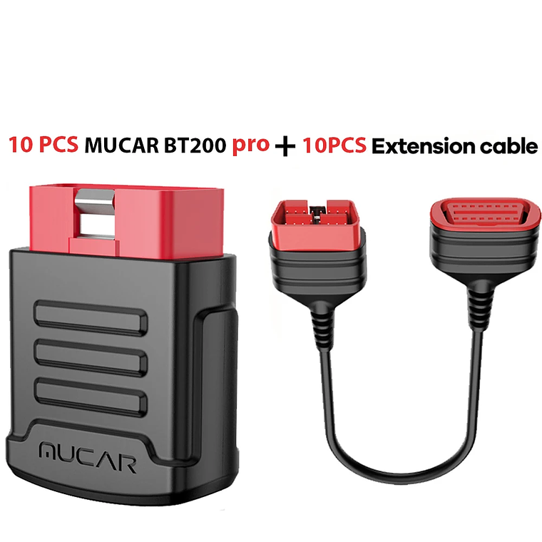 MUCAR BT200 & BT200 Pro Obd 2 herramientas de diagnóstico automotriz Mucar BT200 Bluetooth obd2 escáner Auto todos los sistemas diagnóstico 15 reinicio herramienta mecánica 13