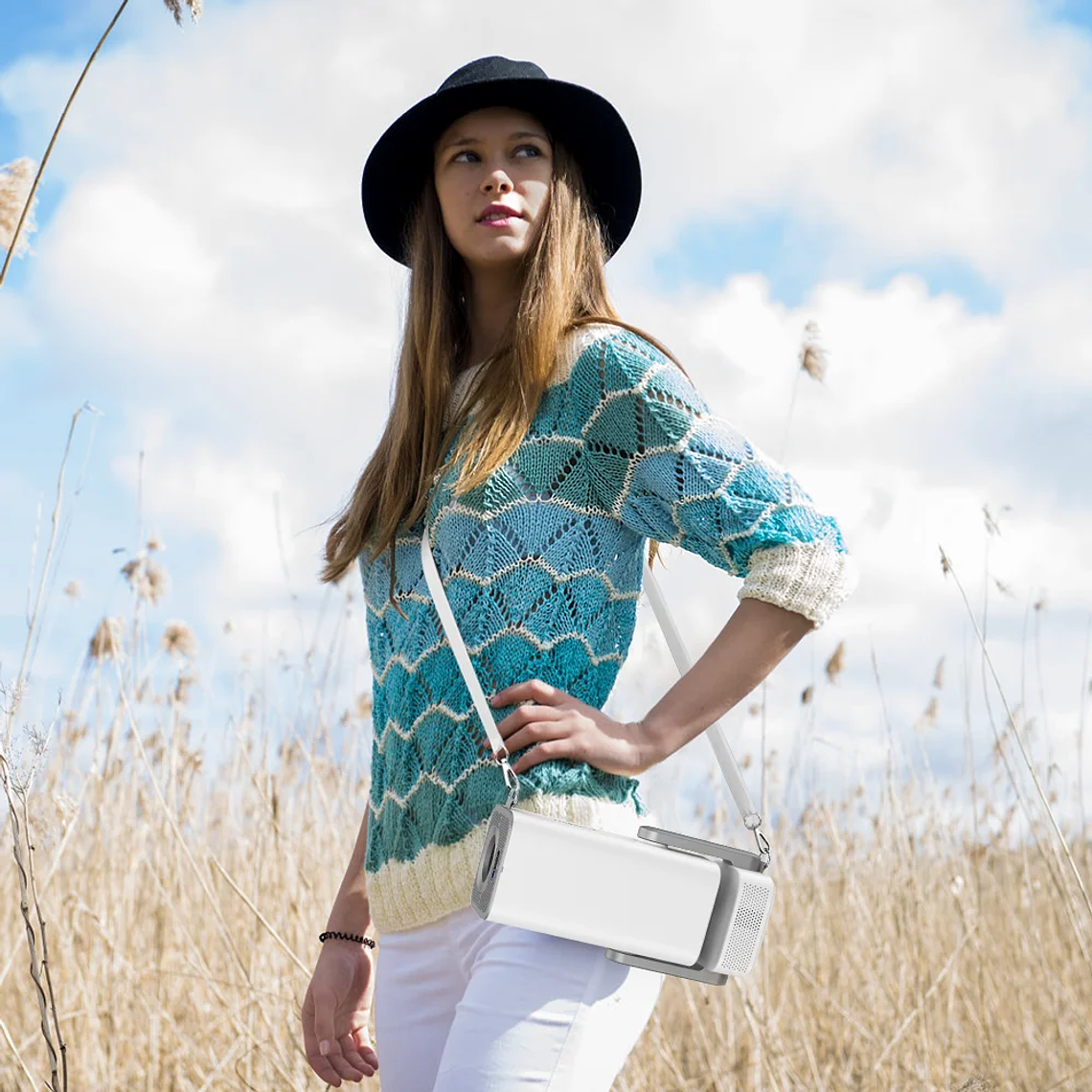 Proyector ThundeaL Full HD 1080P 4K 3D Video TD80Pro WiFi Android TD80W Portátil, Proyector de Haz TD80 Pro para Cine en Casa y Exteriores 17