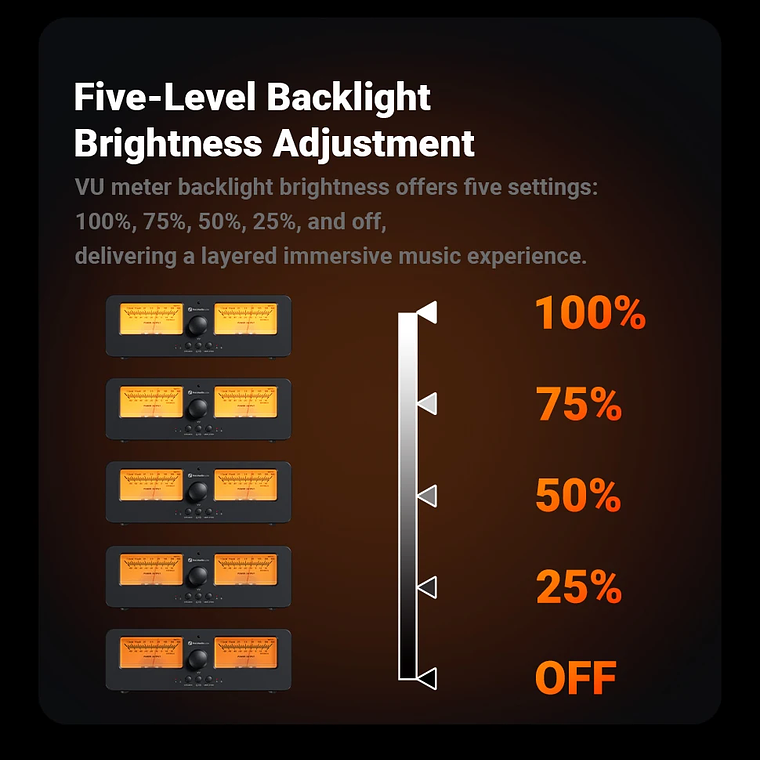 Fosi Audio LC30 amplificador conmutador de altavoz 2 en 2 salidas doble medidor de VU analógico caja conmutador de Audio con pantalla de Panel DB con control remoto 20
