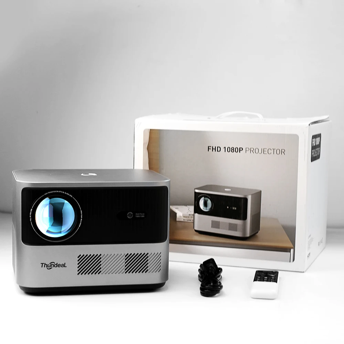 Proyector ThundeaL TDA6 Full HD 1080P, Video 4K, WiFi 5G, Proyector Android FHD TDA6W, Cine en Casa, Teléfono Inteligente 3D, Proyector Portátil 38