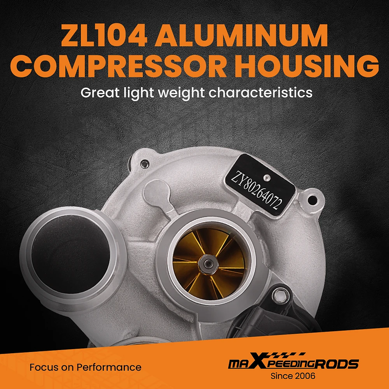 Cargador Turbo Billet K03 para Mini Cooper Countryman Paceman Coupe 1.6L R55 R61 53039880181 15