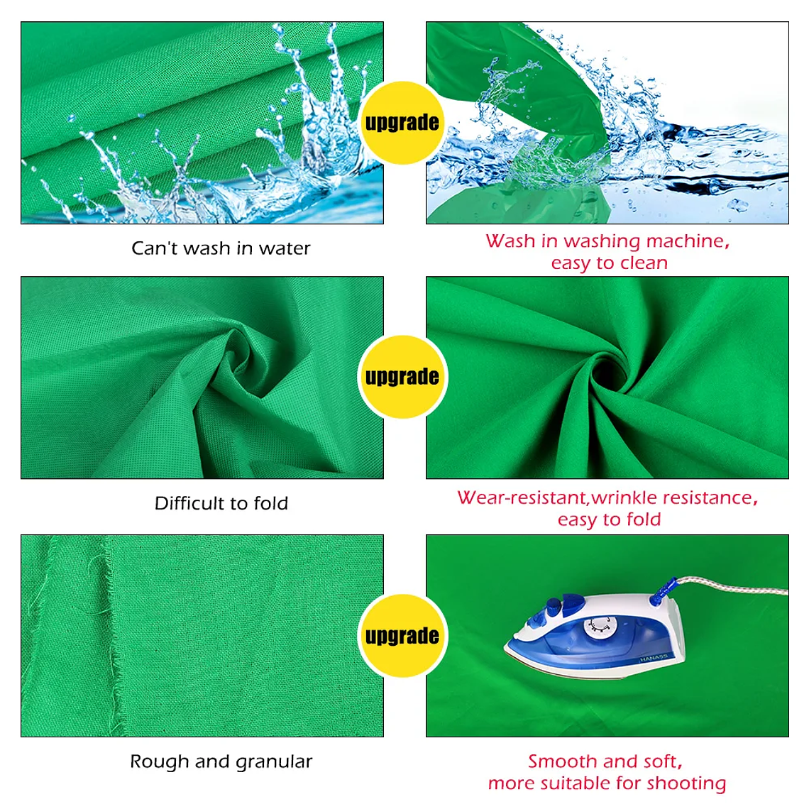 SHAluminum telón de fondo soporte marco sistema de soporte muselina pantalla verde con bolsa OXford para fotografía estudio fotográfico vídeo 17