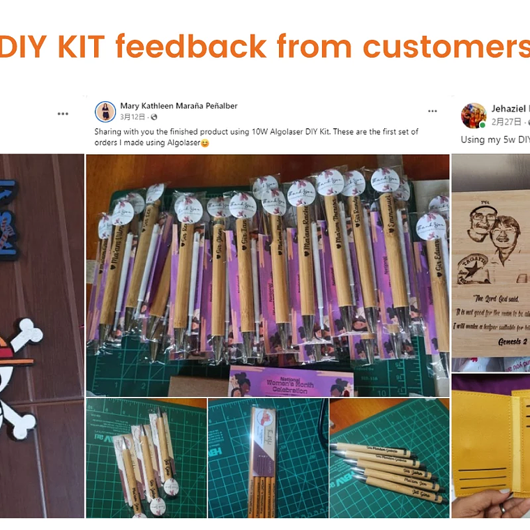 AlgoLaser KIT de bricolaje MK2 grabador láser 10W salida CNC cortador láser DIY máquina de grabado láser herramienta de corte agregar pantalla táctil de 3,5 pulgadas 30