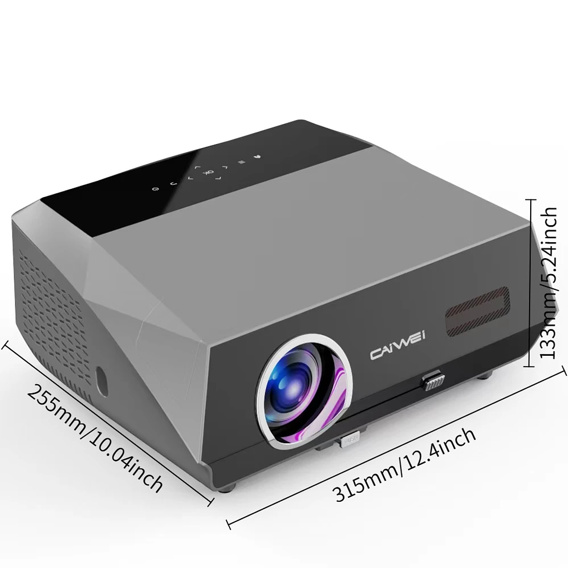 Proyector de películas 4K con enfoque automático, 3500 ANSI, wifi 2.4+5G, bluetooth, 1080P Full HD HDR, Android TV, proyector de video para uso diurno, cine en casa 39