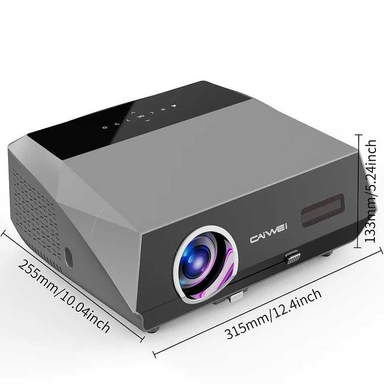 Proyector de películas 4K con enfoque automático, 3500 ANSI, wifi 2.4+5G, bluetooth, 1080P Full HD HDR, Android TV, proyector de video para uso diurno, cine en casa 39