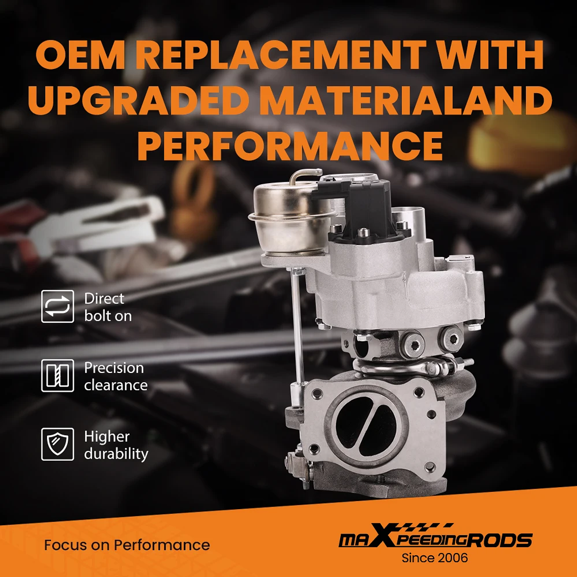 Cargador Turbo Billet K03 para Mini Cooper Countryman Paceman Coupe 1.6L R55 R61 53039880181 18