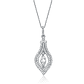 TD Collette Z Sterling Silver Fine Pendant Necklace with Cubic Zirconia - Miniatura 1