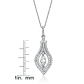TD Collette Z Sterling Silver Fine Pendant Necklace with Cubic Zirconia - Miniatura 3