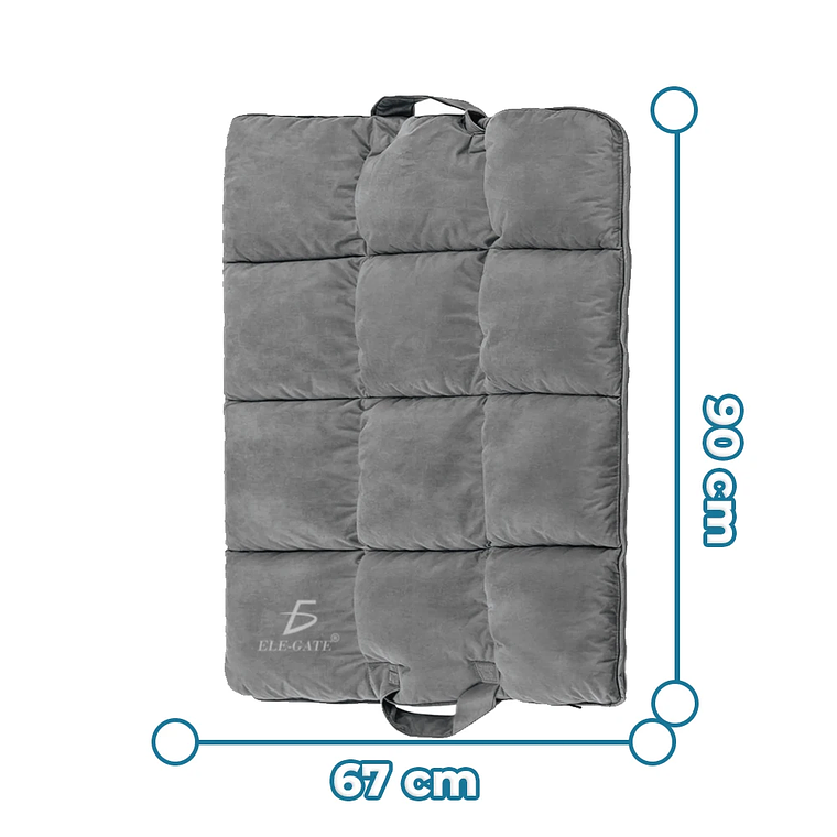 ELEGATE Large Dog Mat MAS.38 Waterproof Padded and Durable with Handle 3