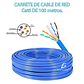 ELEGATE B1021 100 Meters Cat6 UTP RJ45 Cable Blue Coil - thumbnail 2