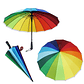 Umbrella Large Heavy Duty Solid Rainbow 16 - thumbnail 2