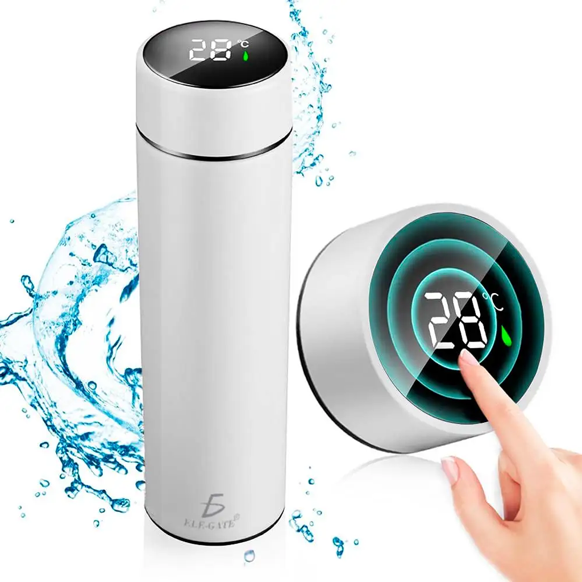 Smart Vacuum Flask With LCD Temperature Display 1