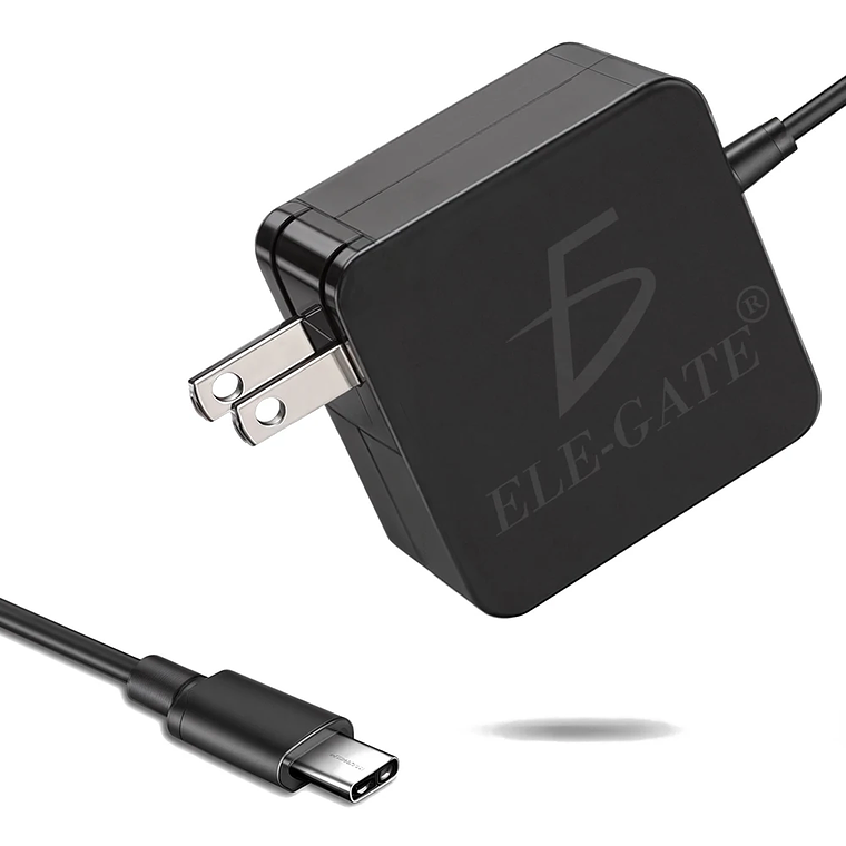 ELEGATE Universal 100W Type C AC Plug in Square Adapter 1