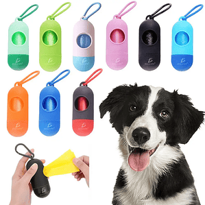Elegate Pet Waste Bag Dispenser Plastic Portable Dog Poop Bag Holder For Outdoor Walks