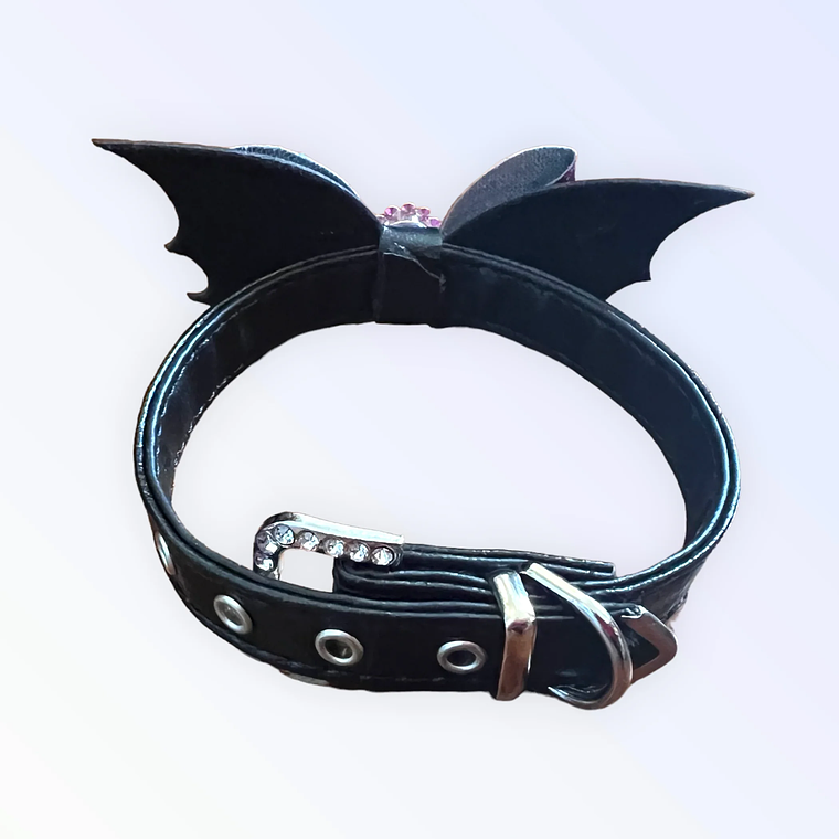 TD Fa-BOO-lous Pet Collar Stylish and Elegant Bat-Themed Accessory 2
