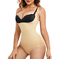 Women Adjustable Hooks Open Bust Shapewear Tummy Control Body Shaper Colombianas Seamless Bodysuit - thumbnail 1