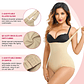 Women Adjustable Hooks Open Bust Shapewear Tummy Control Body Shaper Colombianas Seamless Bodysuit - thumbnail 2