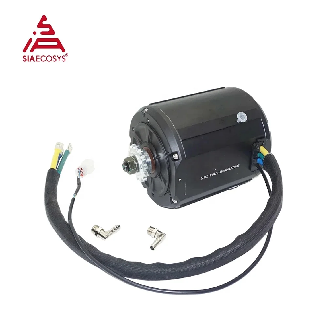 QS Liquid Cooled 138 4000W 90H 7500W Max Continuous 72V 110KPH Mid Drive Motor Conversion EM200SP Controller Brushless 2