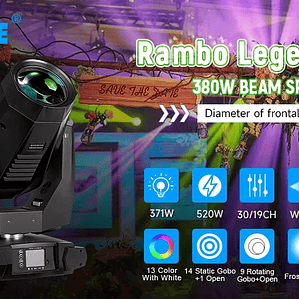 350w 380w 3in1 Moving Head Beam 17r Beam Spot Wash Stage Moving Head Sharpy