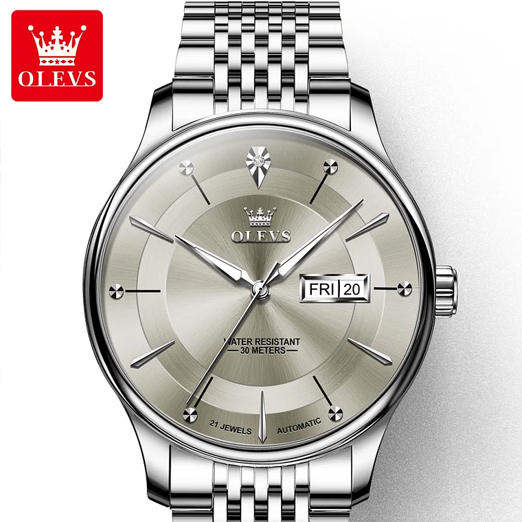 OLEVS 9927 Gold Wrist Watch Luxury Automatic Waterproof High Quality Stainless Steel Wholesale Custom Men Mechanical Watch 11