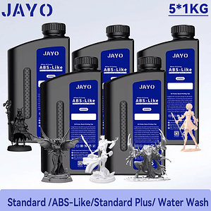 JAYO Standard/ABS-like/Standard Plus/resina UV de impresora 3D de lavado con agua 405nm para Material de impresión LCD 3D resina de curado rápido