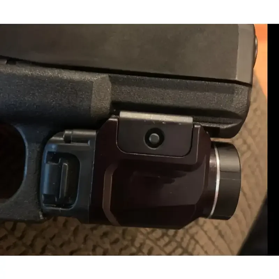 Linterna TLR7 TR-7 X Luz de arma táctica compacta de 500 lúmenes, incluye interruptores de paleta alta y baja y kit de llaves, negro 6