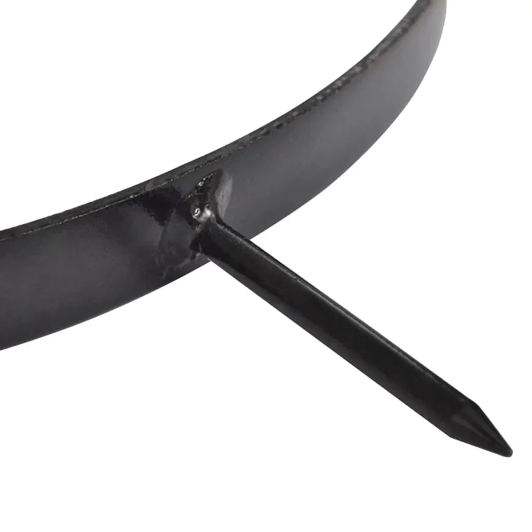 Abrazadera para aireador de césped con púas 5 piezas de diámetro 11,8