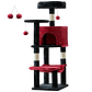 JHK-árbol para gatos de 44 pulgadas, torre de escalada alta para varios gatos, muebles para mascotas, postes rascadores de Sisal Natural, casa estable para mascotas para gatos de interior - Miniatura 7